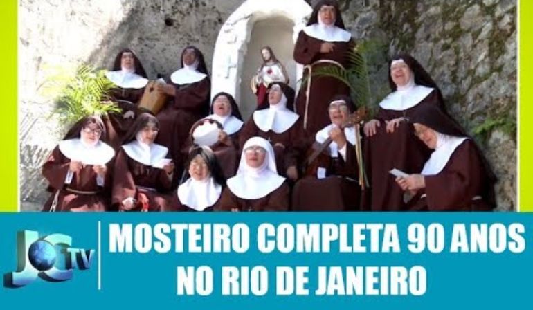 1º mosteiro após perseguição religiosa completa 90 anos, no Rio – JCTV – 22/09/17